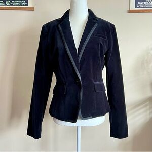 Banana Republic Velvet Tuxedo Blazer